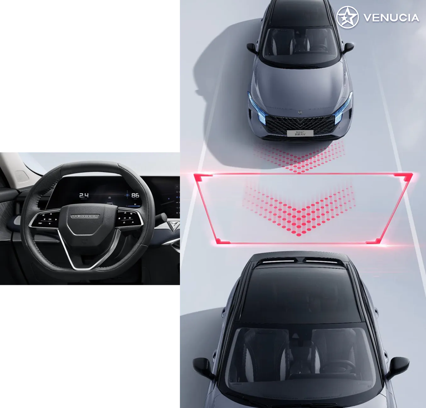 Venucia V-Pilot intelligentes Fahrassistenzsystem